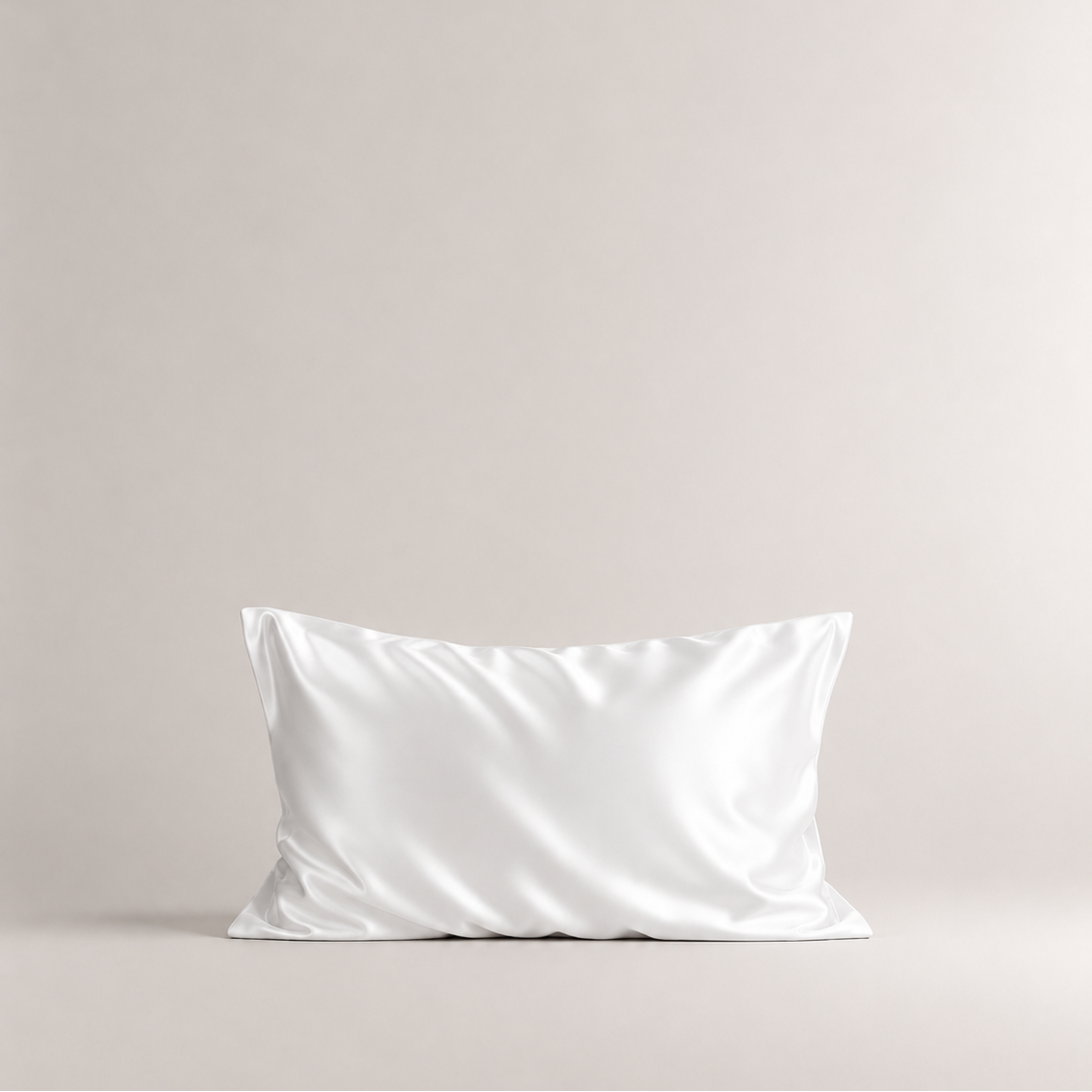 Pure Silk Pillow Case White